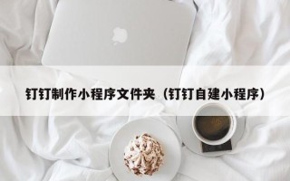 巢湖钉钉制作小程序文件夹（钉钉自建小程序）